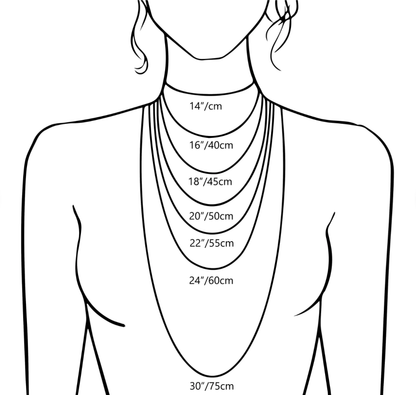 Personalisierte Doppelkreis-Kette - 925er Sterlingsilber