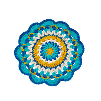 Crochet Garden Flower Coaster