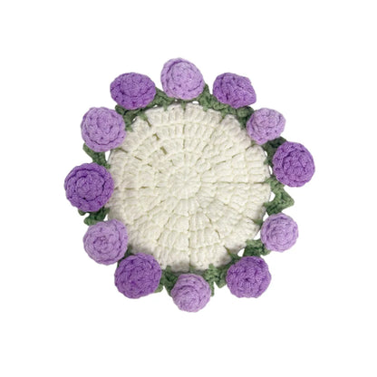 Crochet Daisy Flower Coaster