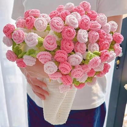 Crochet Flower Bouquet Blanket