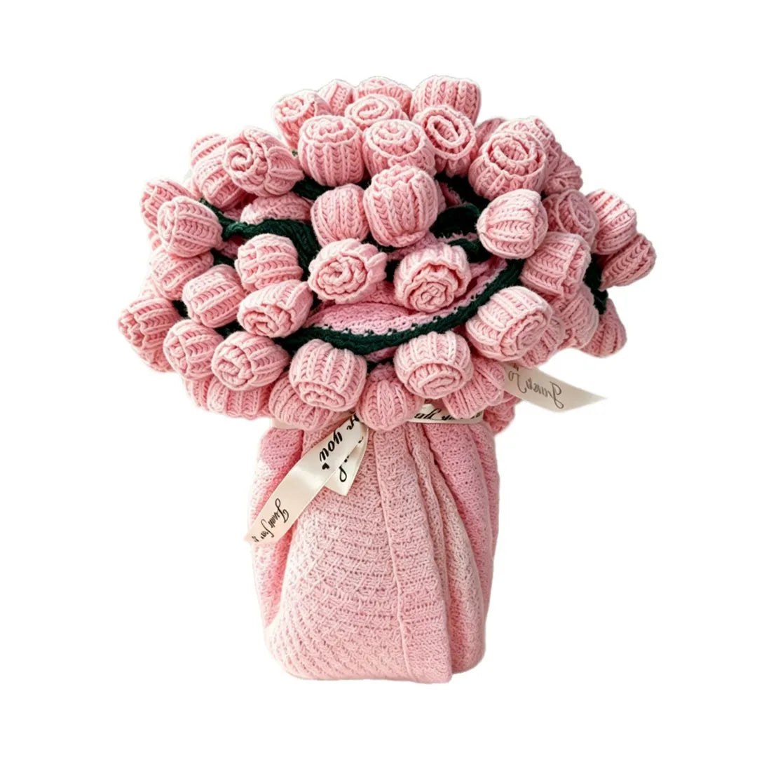 Rose Bouquet Blanket, Romantic Floral Throw Gift